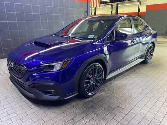 This 2022 Subaru WRX got a two layer Ceramic Coating and is ready for summer!