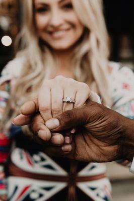 Surprise engagement shoot at Yamashiro's