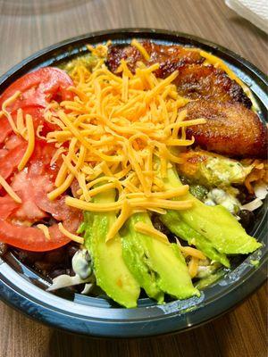 Chicken bowl. Soooo good!