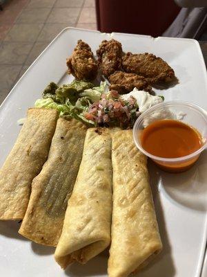 Fiesta Ranchera Sampler Platter