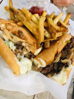 Philly cheese steak!!