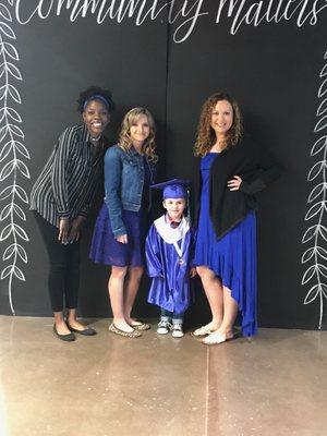 Pre-K teachers at graduation