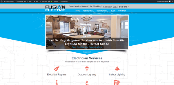 Fusion Electric Website