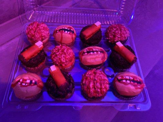 Halloween themed cupcakes