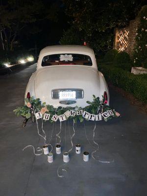 Vintage RR Wedding Getaway