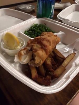 English ale fish & chips