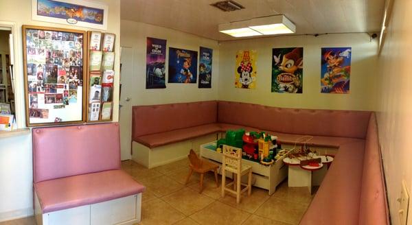 Again, our "well-child" waiting room.