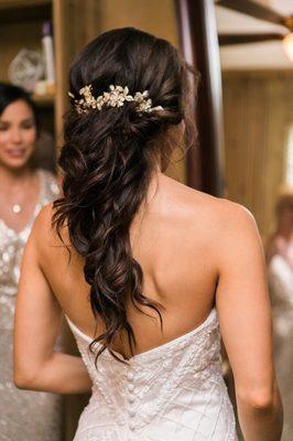 Wedding hair