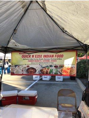 The stall at Urban Harvest Farmers market where the guy denies the ingredients at the cost of safety and sentiments of his clients