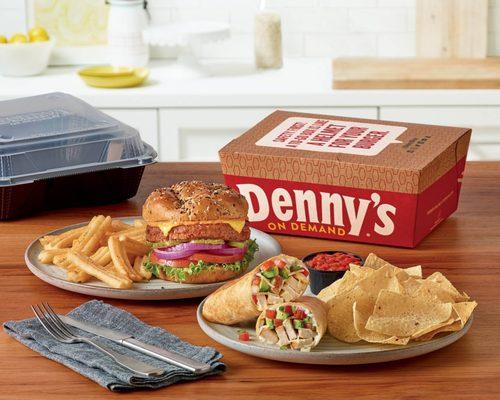 Denny's burger