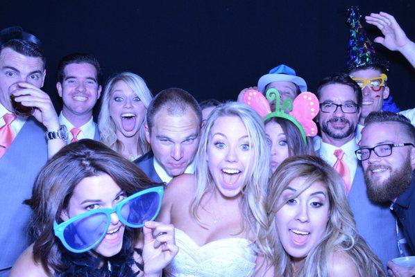 Fun photo's with the Wedding Party.