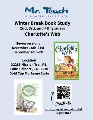 Winter Book Study 3rd-5th grade