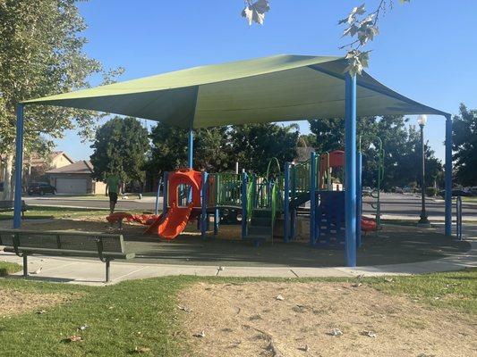 Smaller playground structure