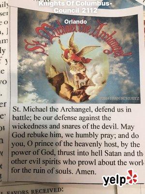 Prayer of St. Michael