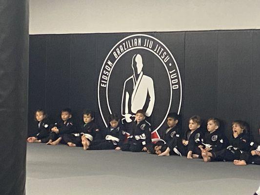 The 'Littles' class. Always great to watch them develop and grow while having a fun time.