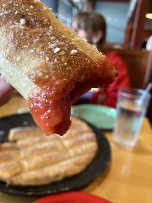 Plain stix with marinara