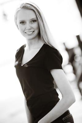 Anna, model & Class of 2013 at Redmond HS.