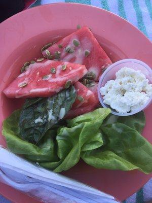 Watermelon salad