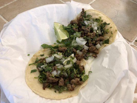 Tacos de asada