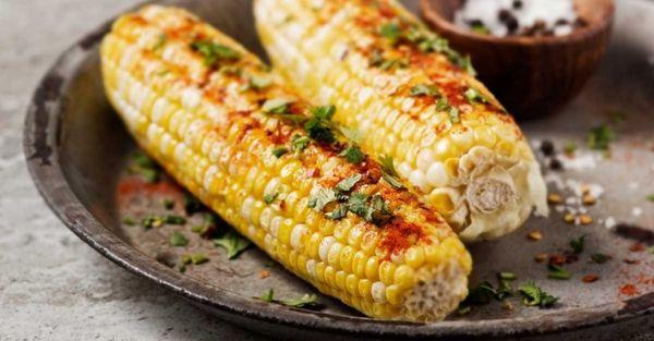 Fresh corn on the cob