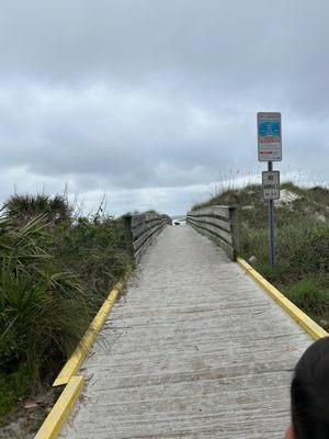 Walkway to beach