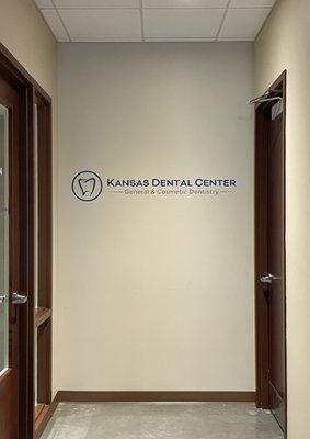 Entry hall to Kansas Dental Center