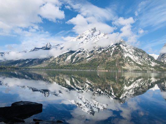 Grand Teton on Jenny Lake