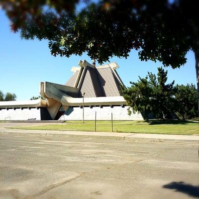 front of church