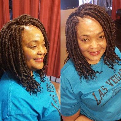 Crochet medium braids