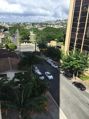 Across the street from Oahu Cemetery and Chapel