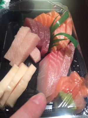 Thick cut sashimi...why?!!