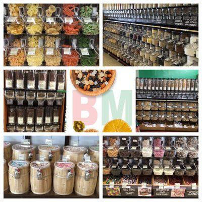 BulkMore offers customers the largest selection of bulk foods in Ocean City, MD. Choose from over 400 bulk food bins and barrels.