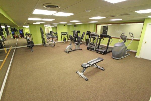 24-hour fitness center at Park Lane Apartments in Cincinnati, Ohio.