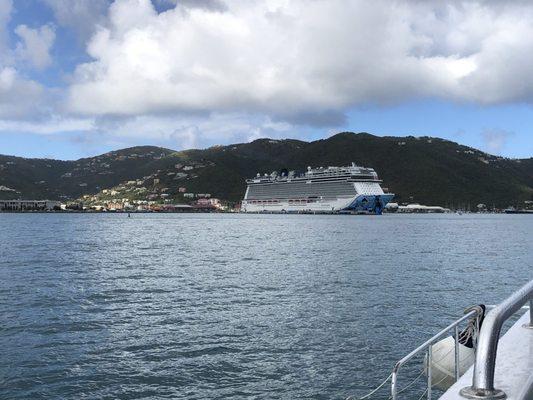 Returning to Road Town, Tortola