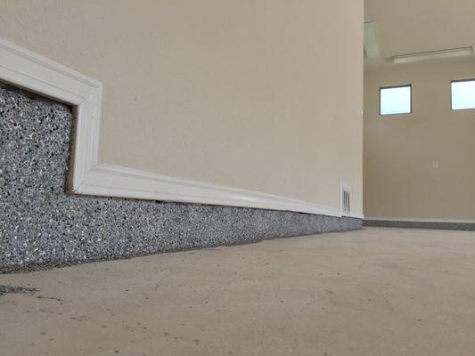 Professional epoxy concrete coating