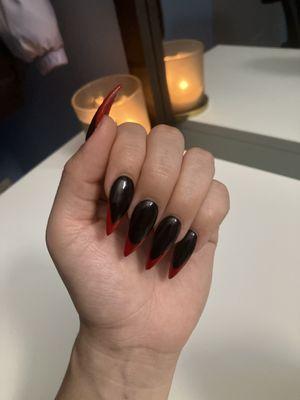 Beautiful sharp nails I got :)