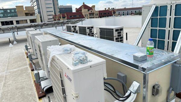 Installing modern HVAC systems for a recently developed Affordable Housing Community in the Stockton area of California.