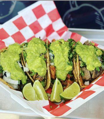 Carne Asada, Al Pastor, Chicken and Lengua
 T.J Style