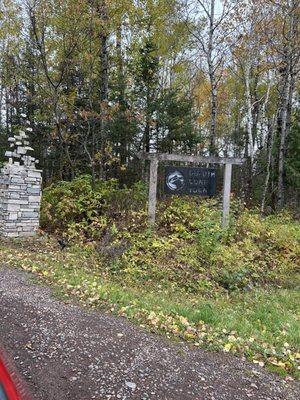 Welcome sign