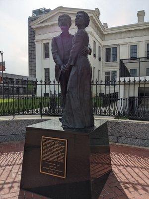 Harriet & Dred Scott Statue