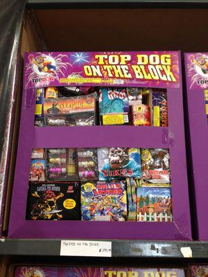 TOP DOG ON THE BLOCK! The best bang for your buck. We did the shopping for you and put the best fireworks in one box!