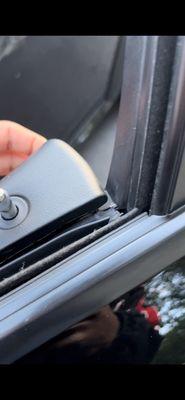 Door panel gap