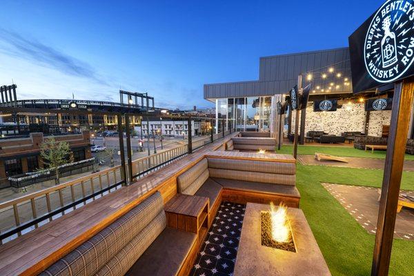 Rooftop view of Coors Field