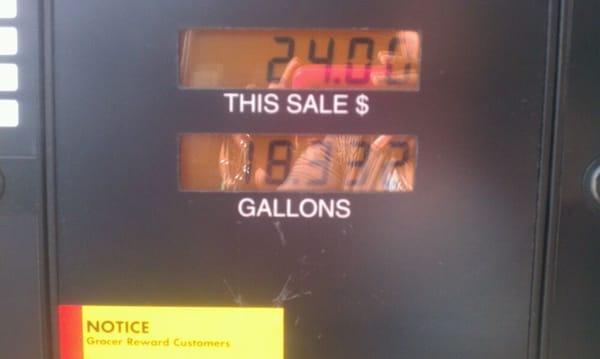 Winn Dixie fuel perks