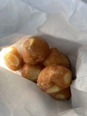 A dozen delicious donut holes