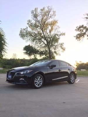 My Mazda after being tinted