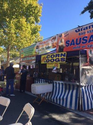 Two Food Booths