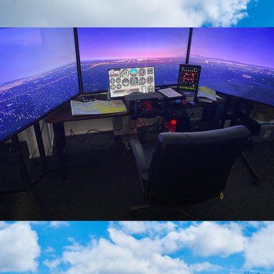 Three 55 inch screen procedure trainer and simulator