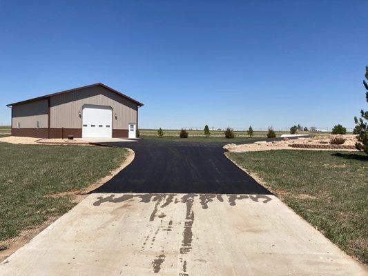 House driveway