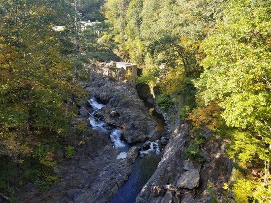 View from Fall Foliage tour to Rockingham.